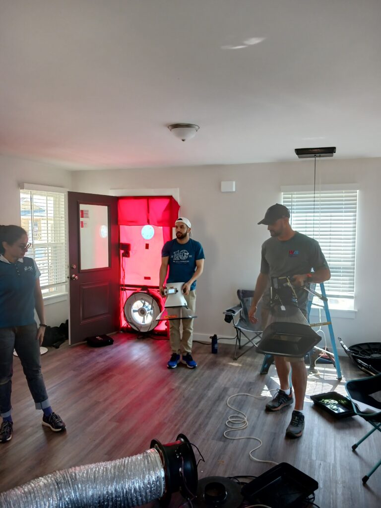Blower Door Testing Training